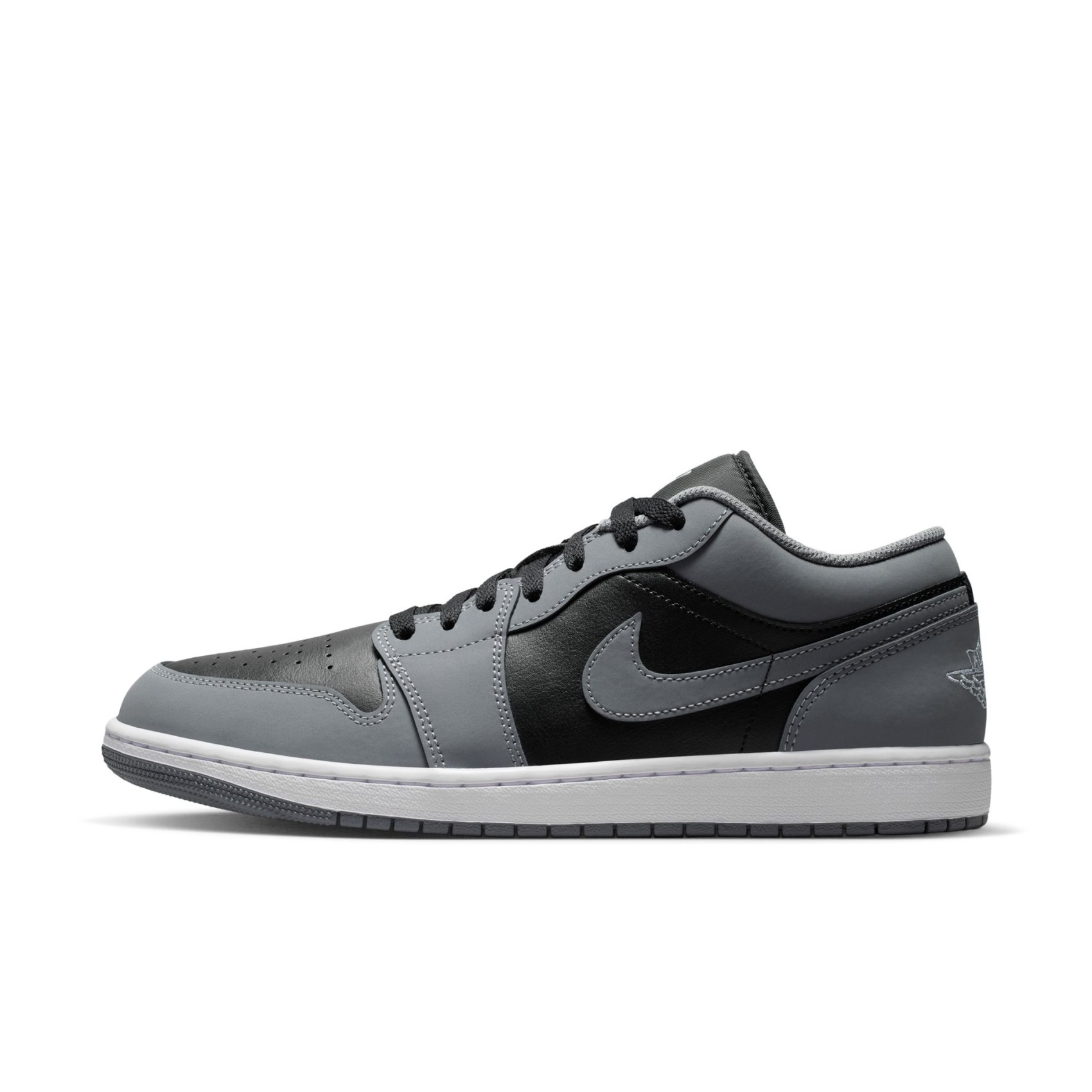 Air Jordan 1 Low Erkek Gri Basketbol Ayakkabısı