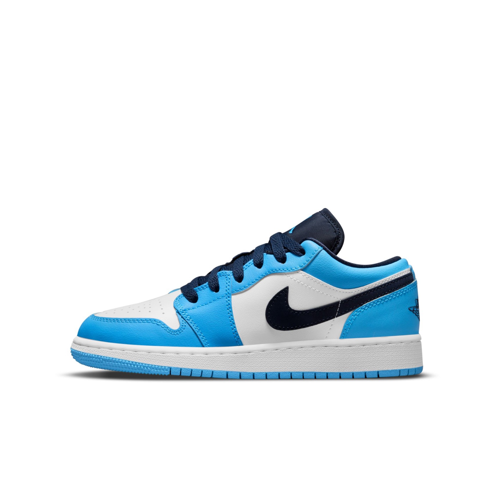 Air Jordan 1 Low Gs Mavi Basketbol Ayakkabısı