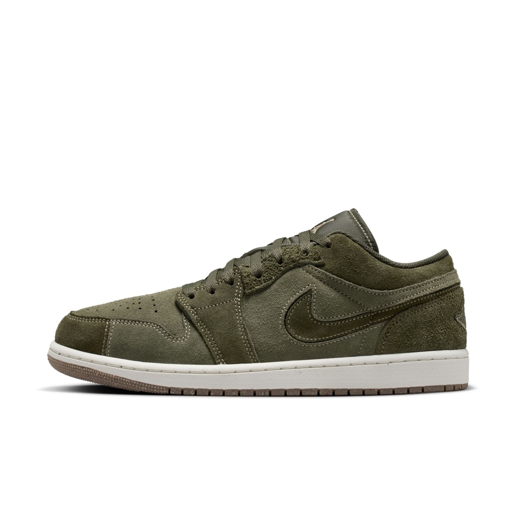 Air Jordan 1 Low SE Craft Erkek Yeşil Basketbol Ayakkabısı