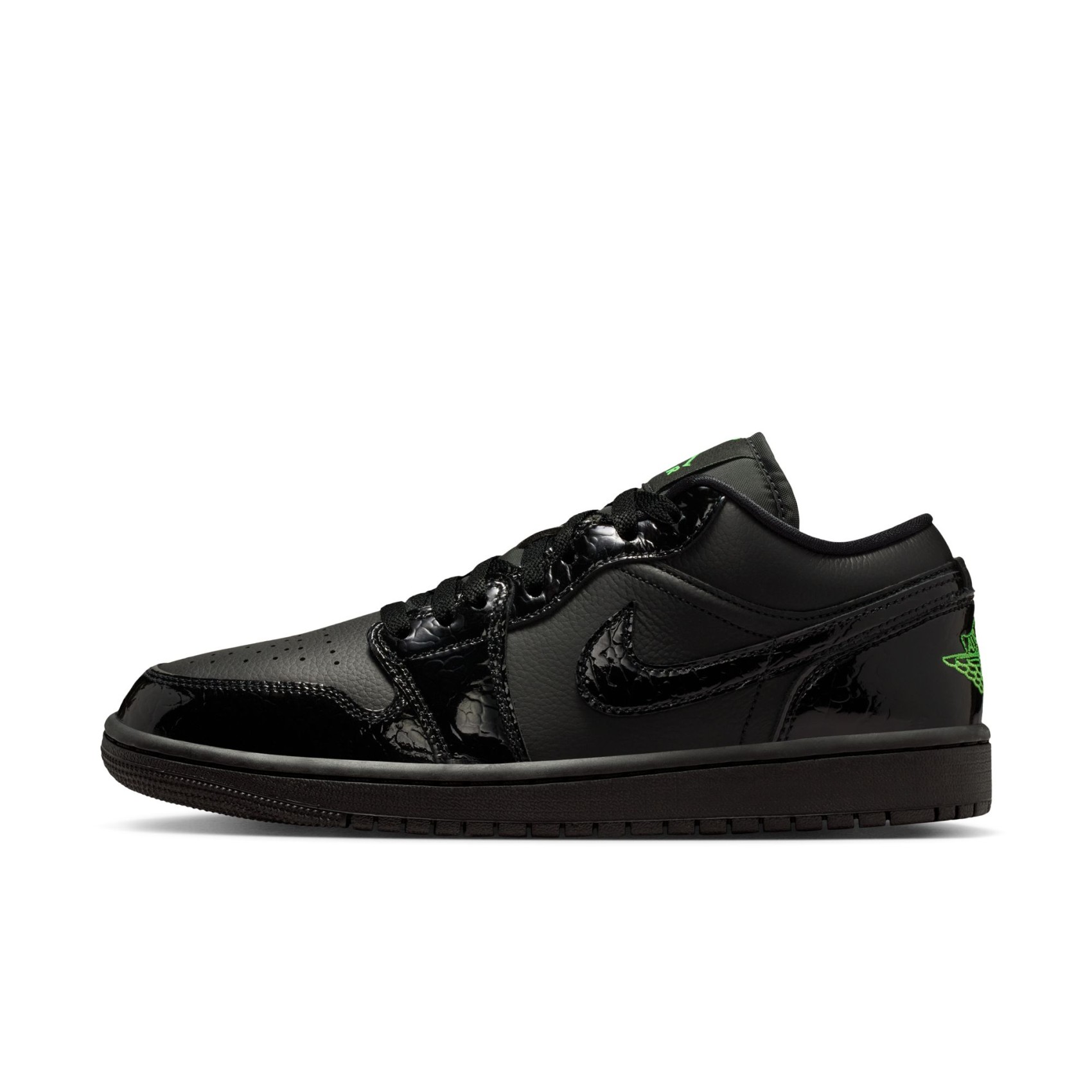 Air Jordan 1 Low SE Kadın Siyah Basketbol Ayakkabısı