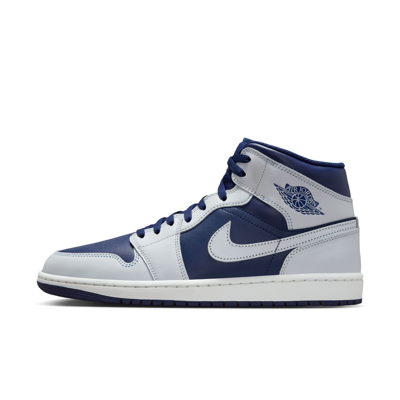 Air Jordan 1 Mid 'Blue Void' Erkek Basketbol Ayakkabısı