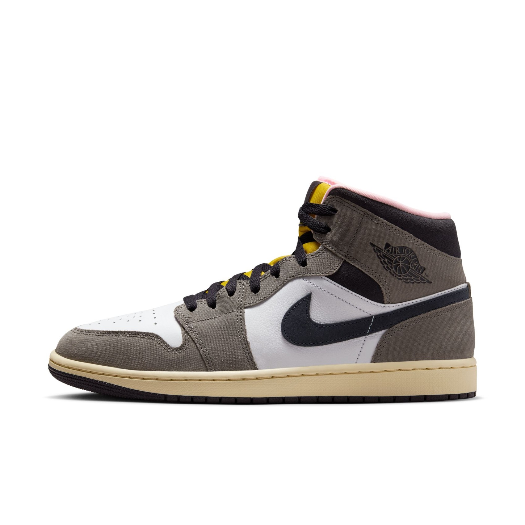 Air Jordan 1 Mid 'Cave Stone' SE Erkek Basketbol Ayakkabısı