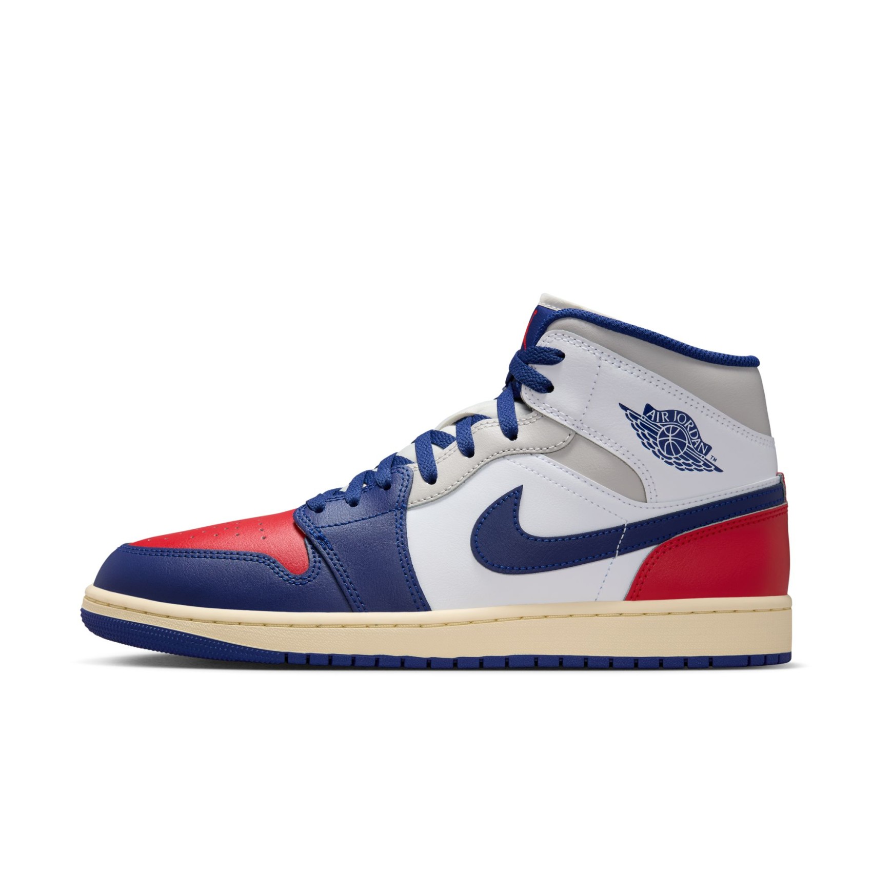 Air Jordan 1 Mid Erkek Basketbol Ayakkabısı