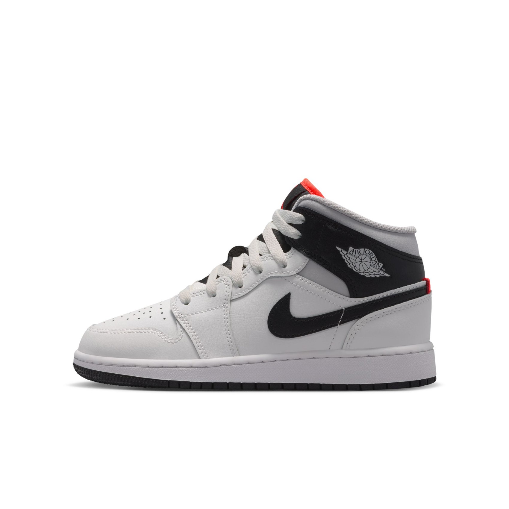 Air Jordan 1 Mid Gs Gri Basketbol Ayakkabısı