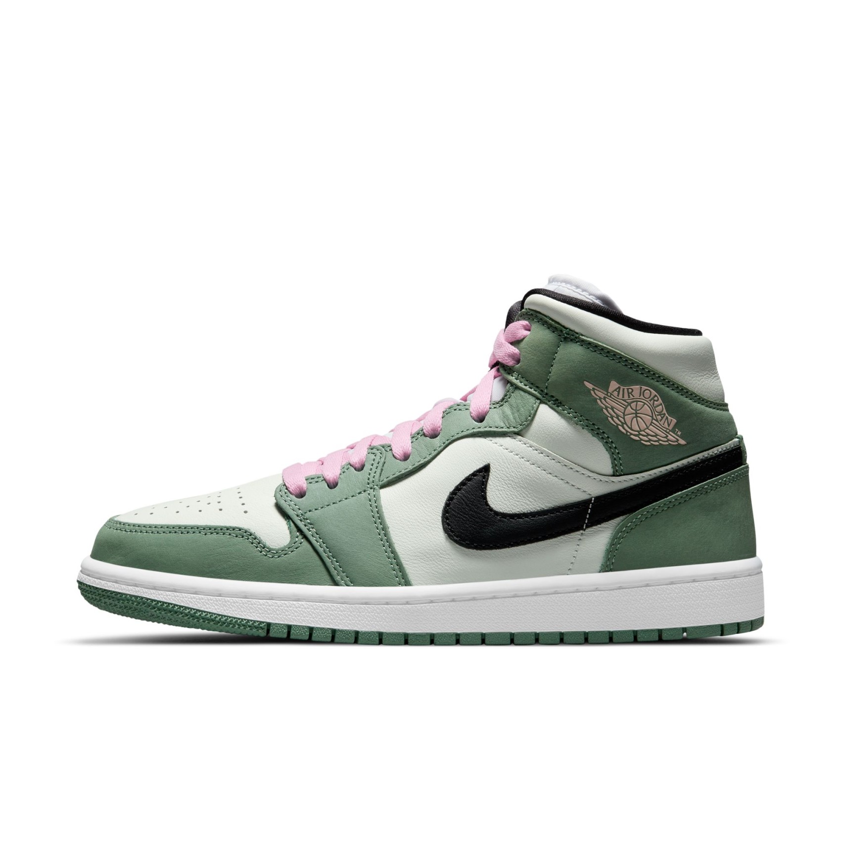 Air Jordan 1 Mid SE 'Dutch Green' Kadın Basketbol Ayakkabısı