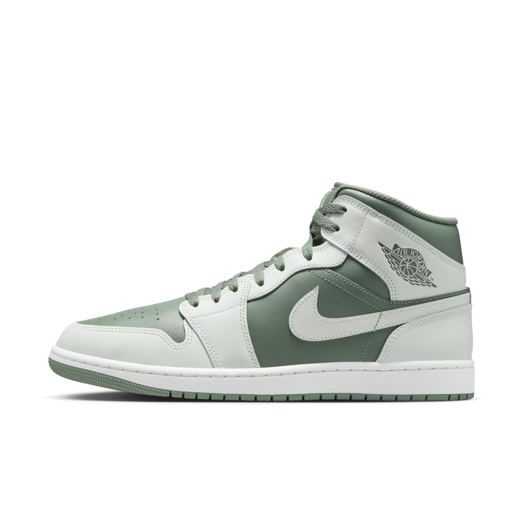 Air Jordan 1 Mid 'Vintage Lichen' Erkek Basketbol Ayakkabısı