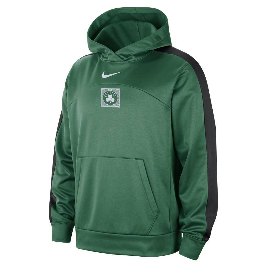 Nike Boston Celtics Therma Fit Pullover Hoodie Erkek Sweatshirt FB4284 312