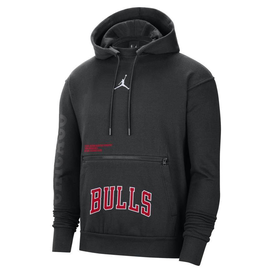 Bulls pullover sales jacket