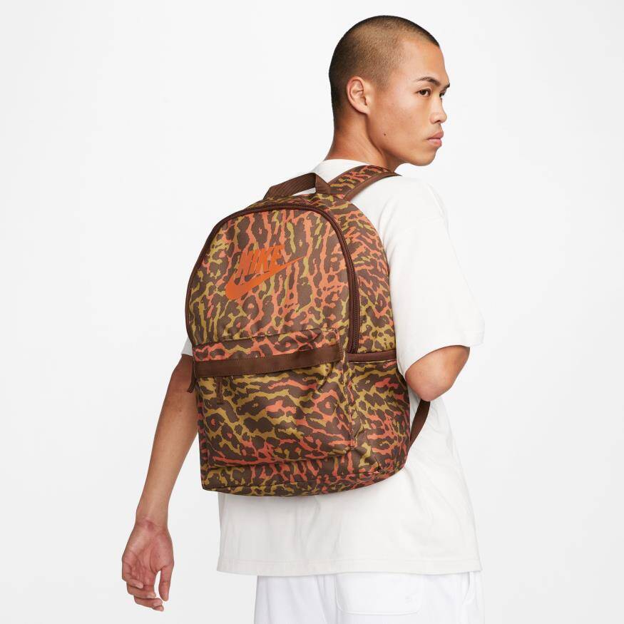 Nike sportswear leopard heritage backpack online