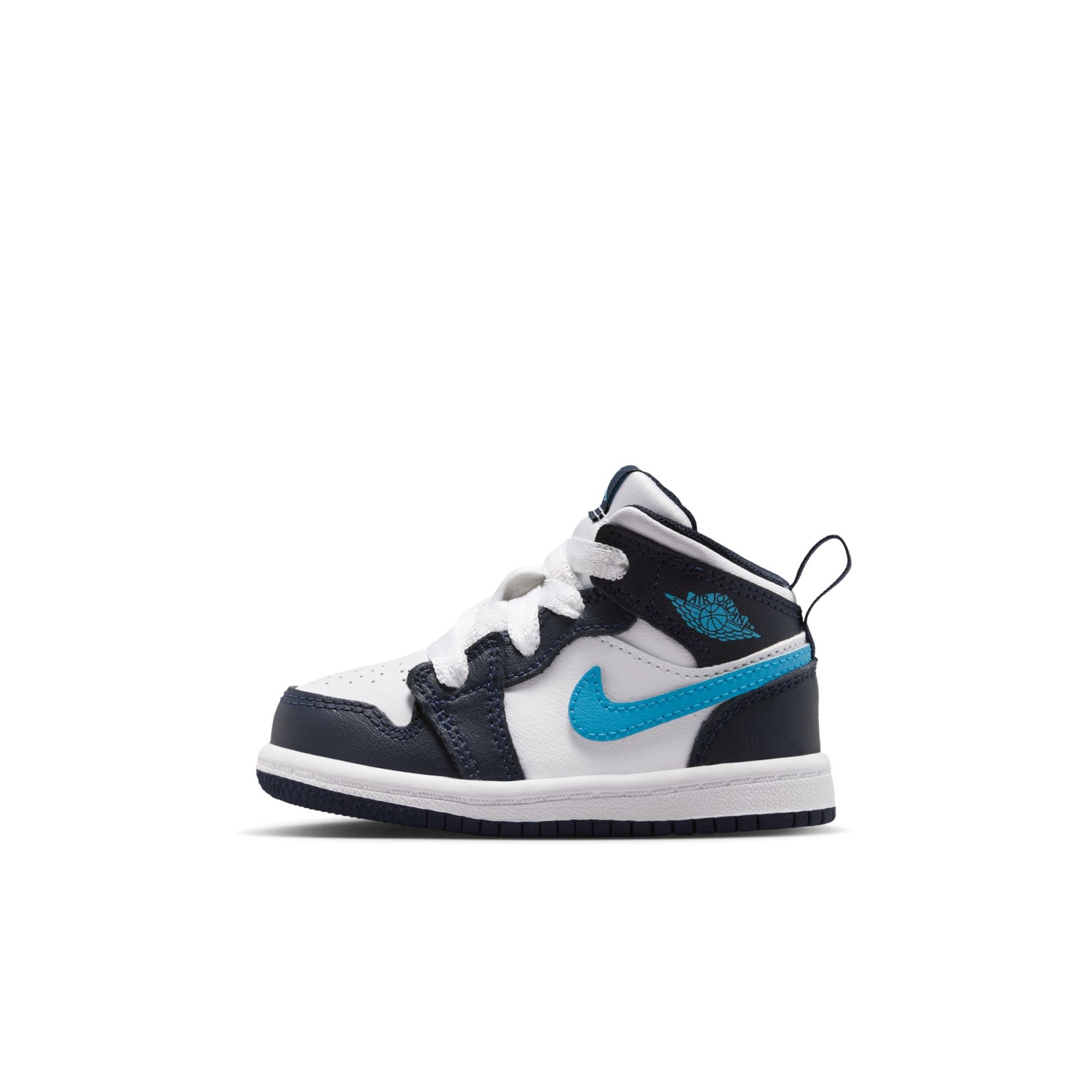 Jordan 1 Mid Td Çocuk Mavi Basketbol Ayakkabısı
