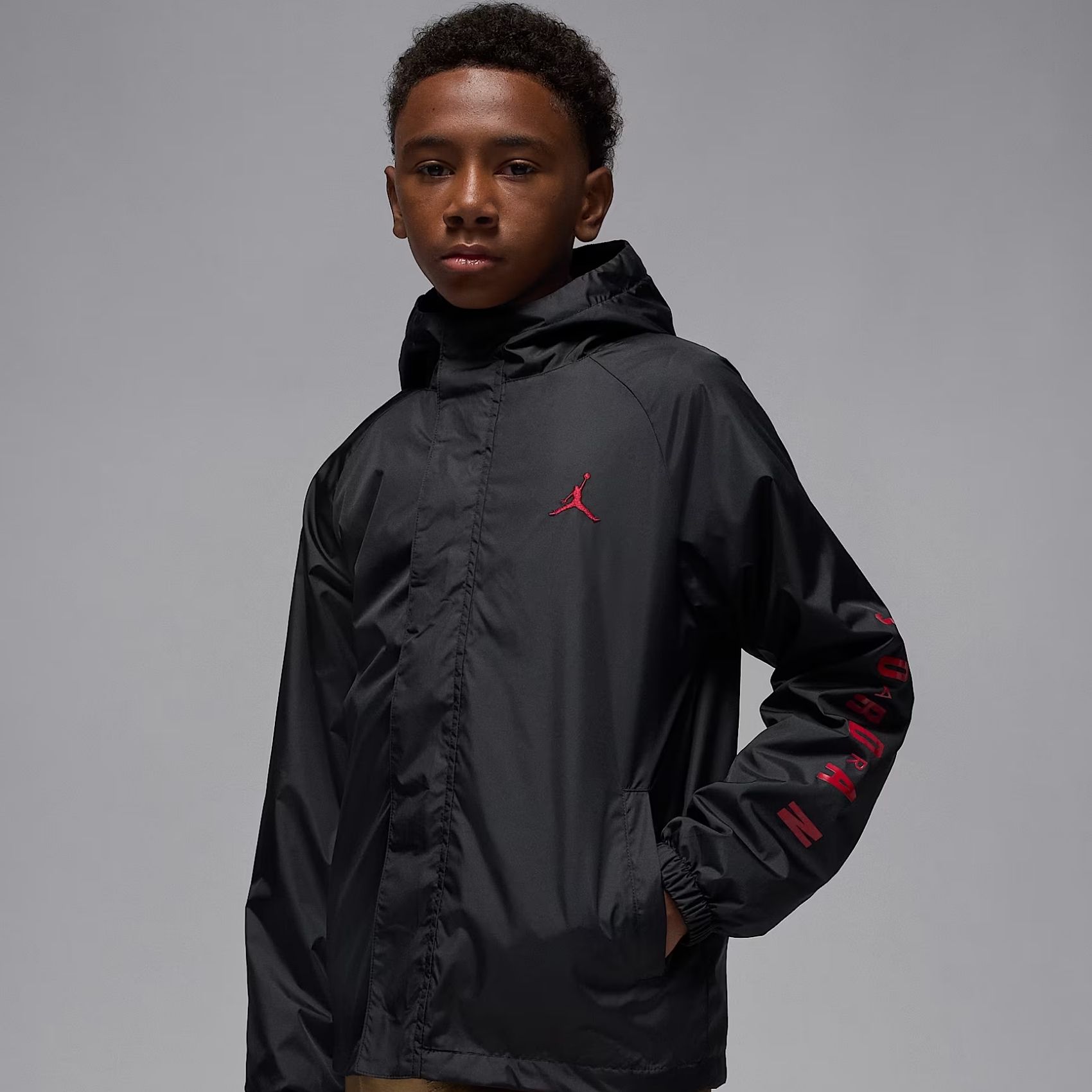 Jordan 3-In-1 System Jacket Çocuk Siyah Ceket