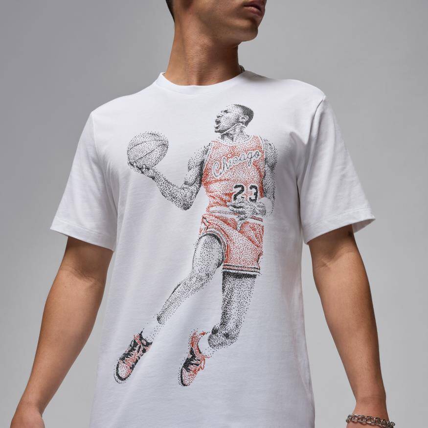 ジョーダン JORDAN メンズ Tシャツ USサイズ FZ1936-100 Nike Jordan Brand Dot Ss Crew Erkek Tişört FZ1936-100