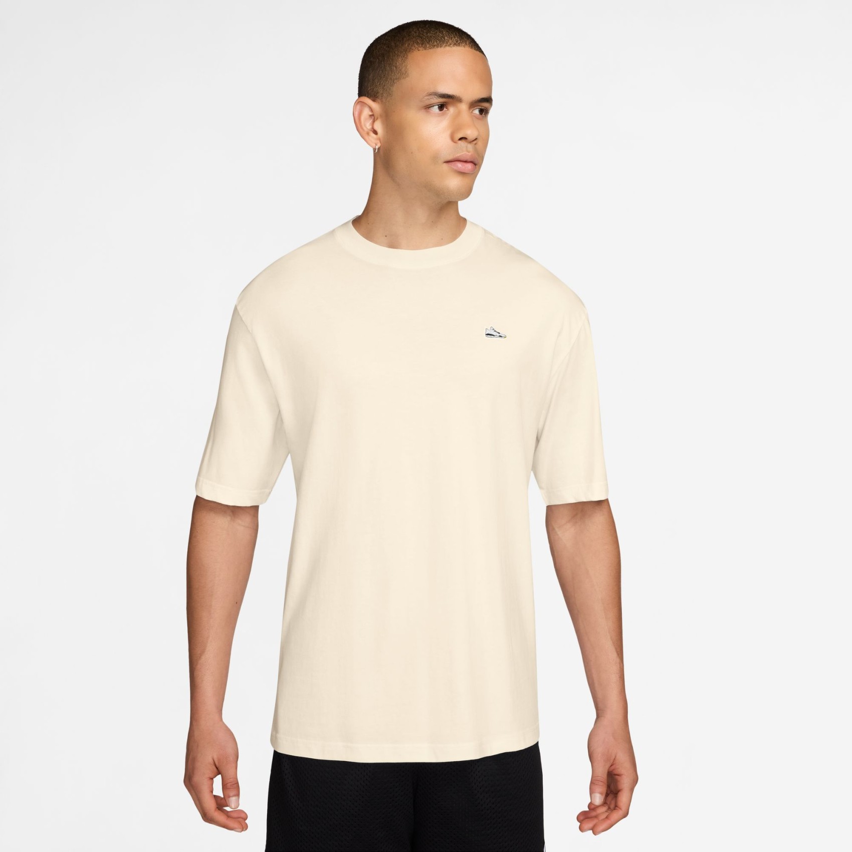 Jordan Brand Sneaker Pach Ss Crew Erkek Bej Tişört