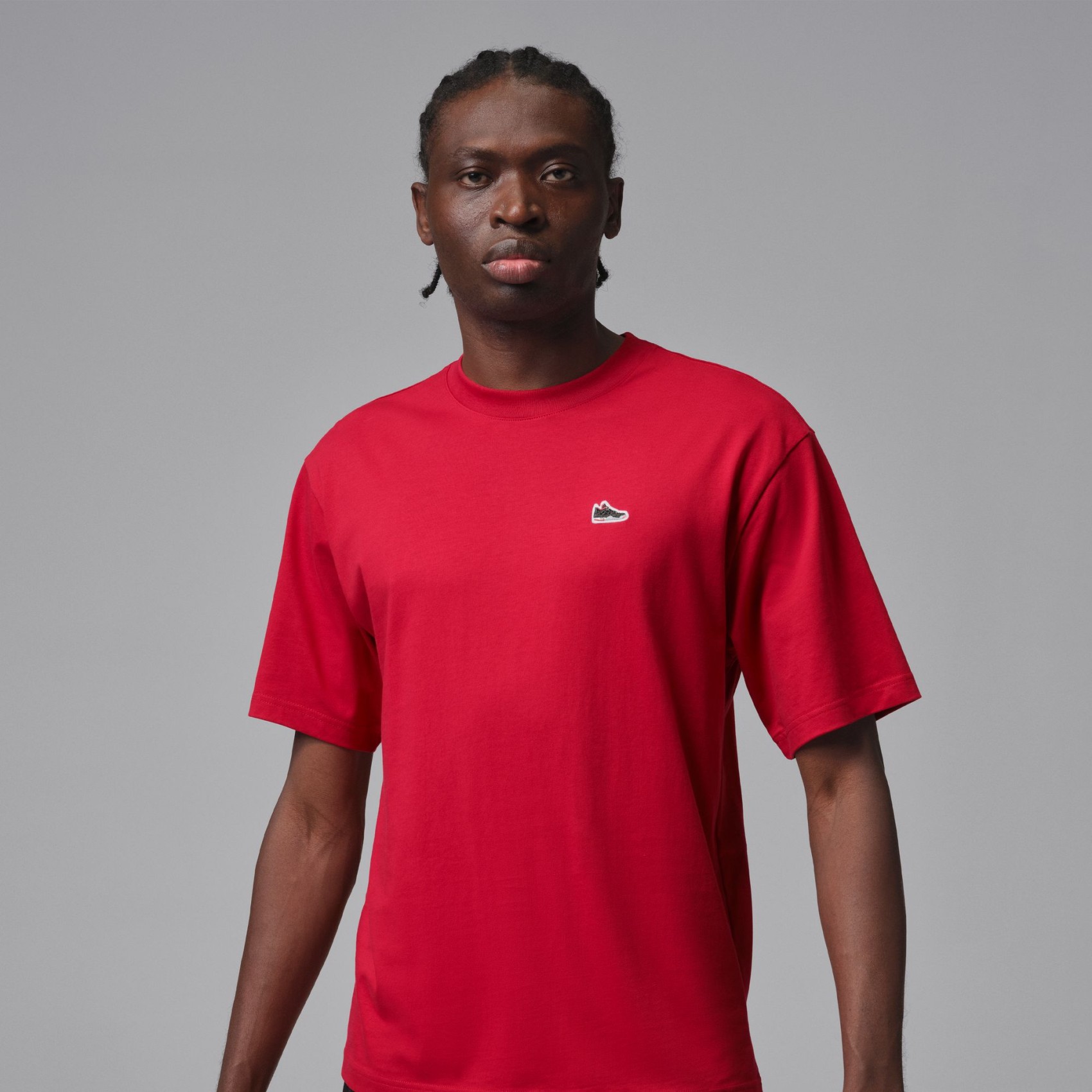 Jordan Brand Ss Crew Erkek Kırmızı Tişört