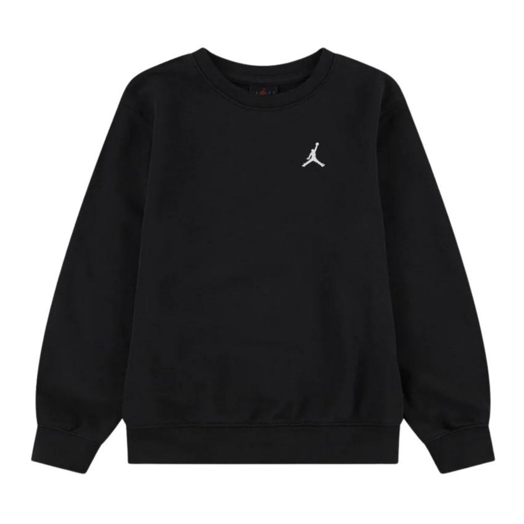 Jordan Brooklyn FR Crew Çocuk Siyah Sweatshirt