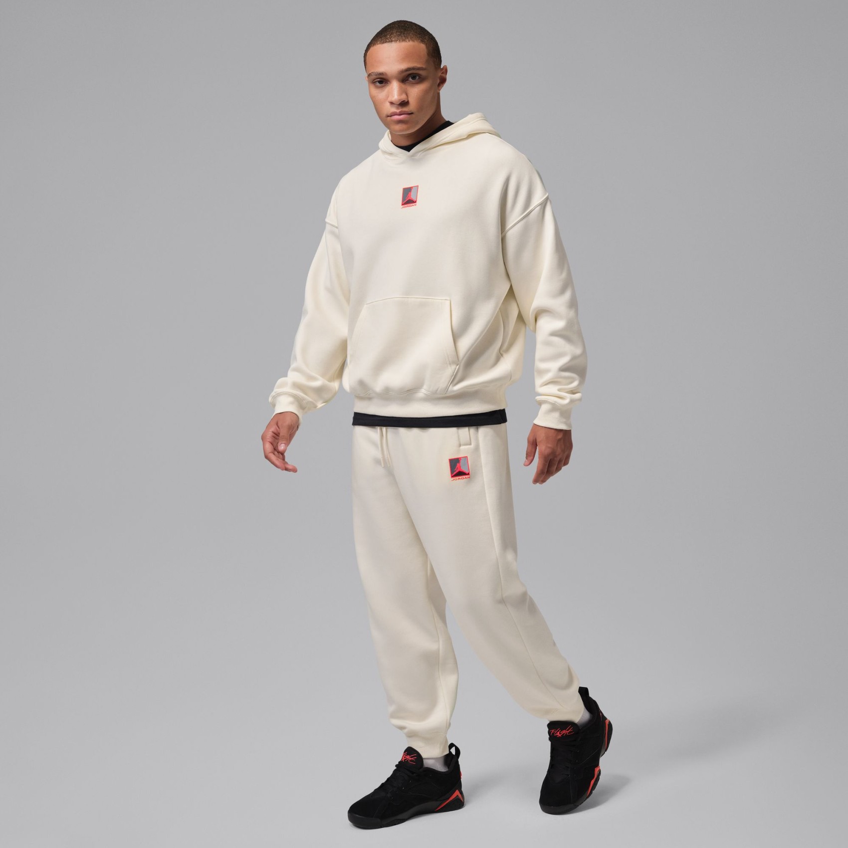 Jordan Brooklyn Gfx Pant Erkek Bej Eşofman Altı