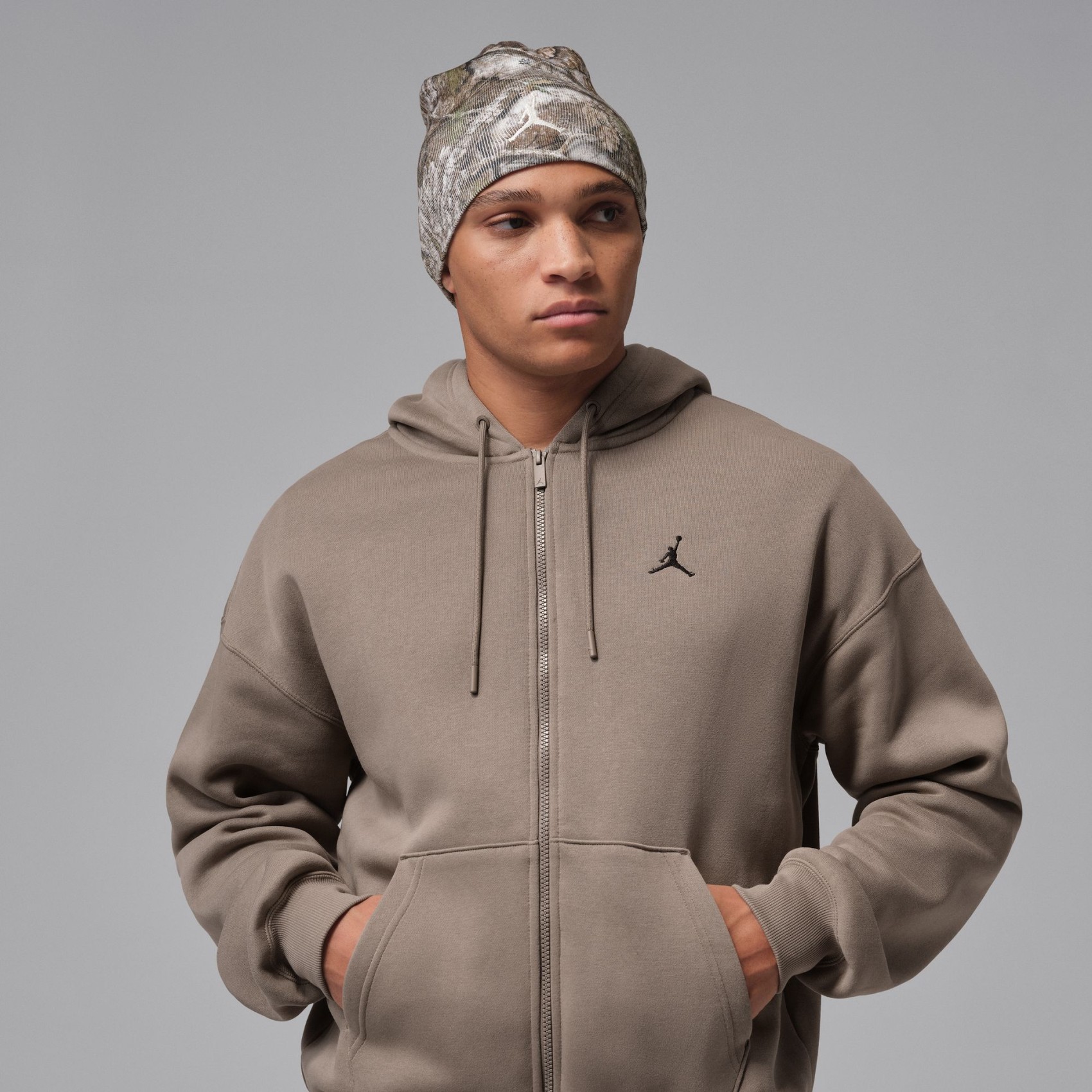 Jordan Brooklyn Oversize Fz Hoodie Erkek Sweatshirt