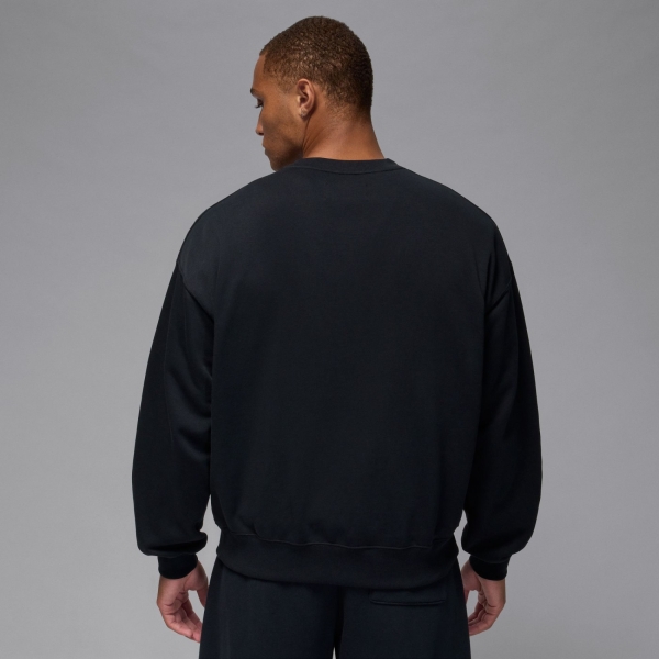 Nike Jordan Brooklyn Snowscape Crew Erkek Siyah Sweatshirt IM6317-010
