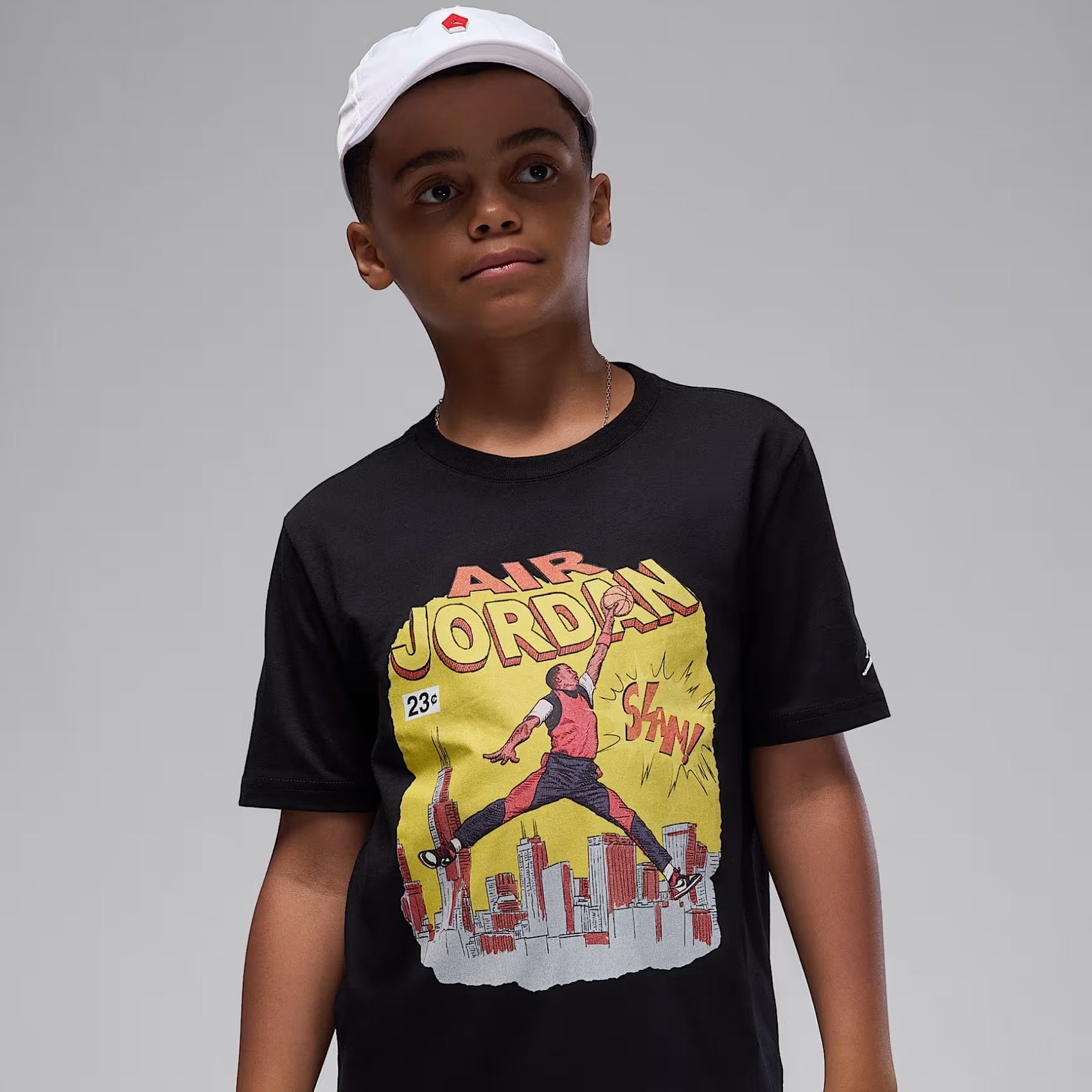 Jordan Comic Slam Çocuk Siyah Tişört