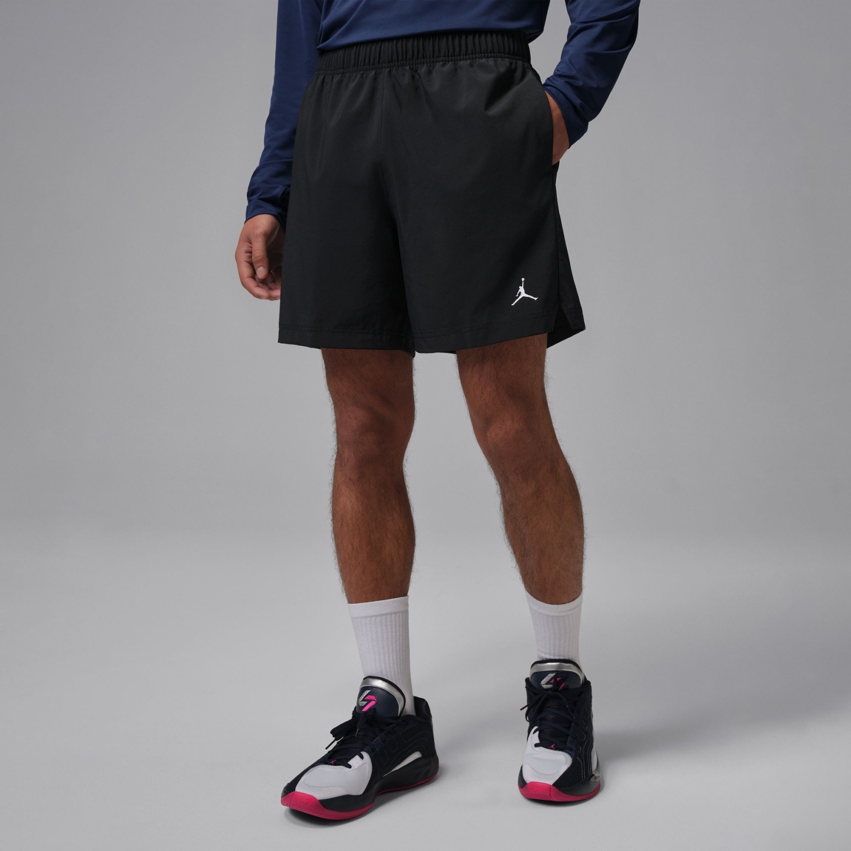 Jordan Dri-FIT Sport Essentials Woven Short Erkek Siyah Şort