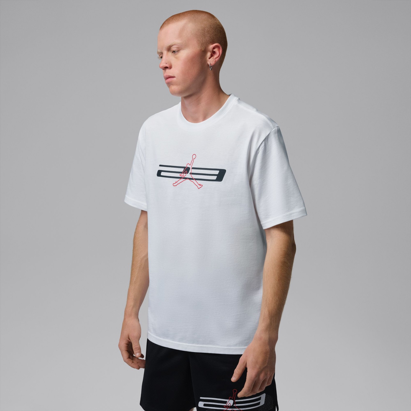 Jordan Dri-FIT Sport Gfx Ss Crew Erkek Tişört