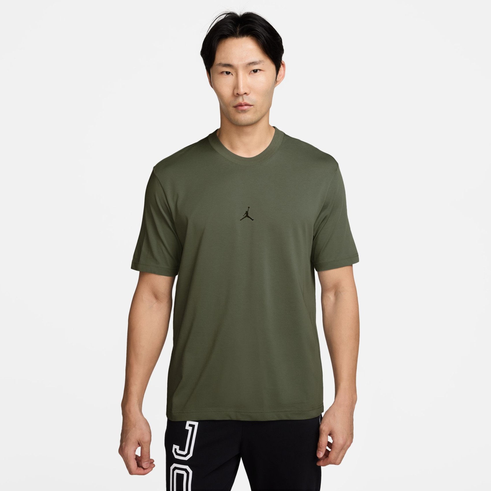 Jordan Dri-FIT Sport Jumpman Ss Crew Erkek Yeşil Tişört