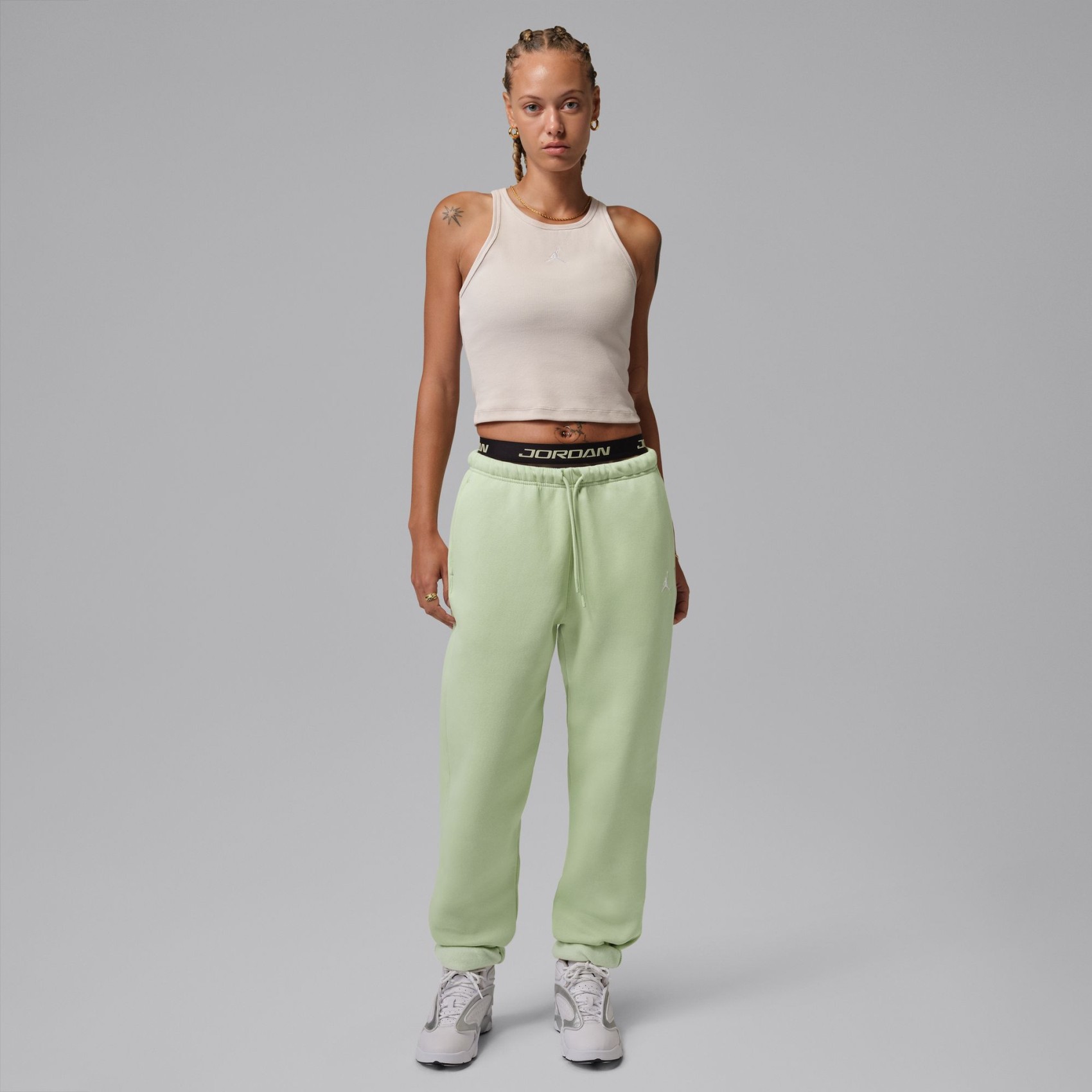 Jordan Fleece Pant  Kadın Yeşil Eşofman Altı