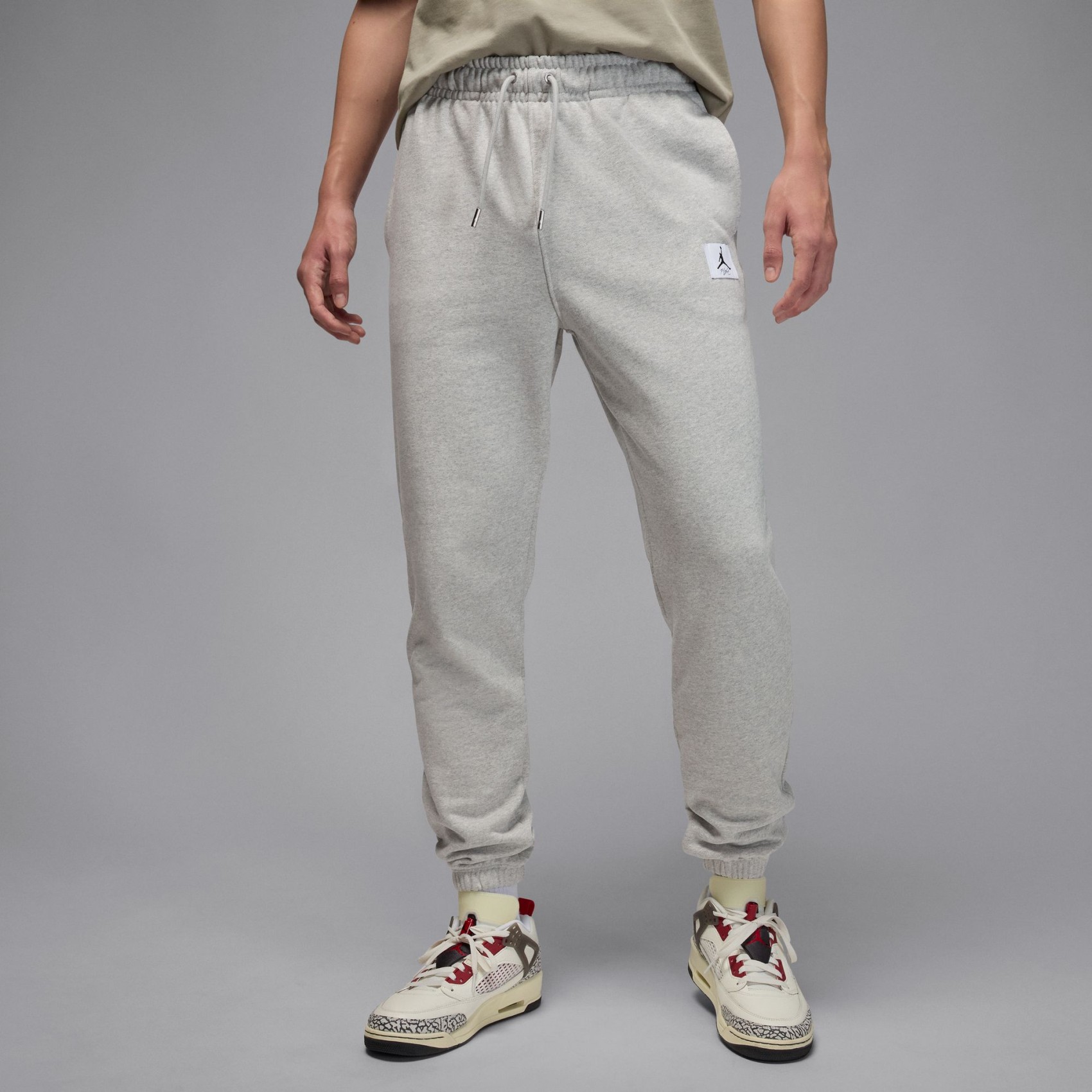 Jordan Flight Fleece Pant Erkek Gri Eşofman Altı