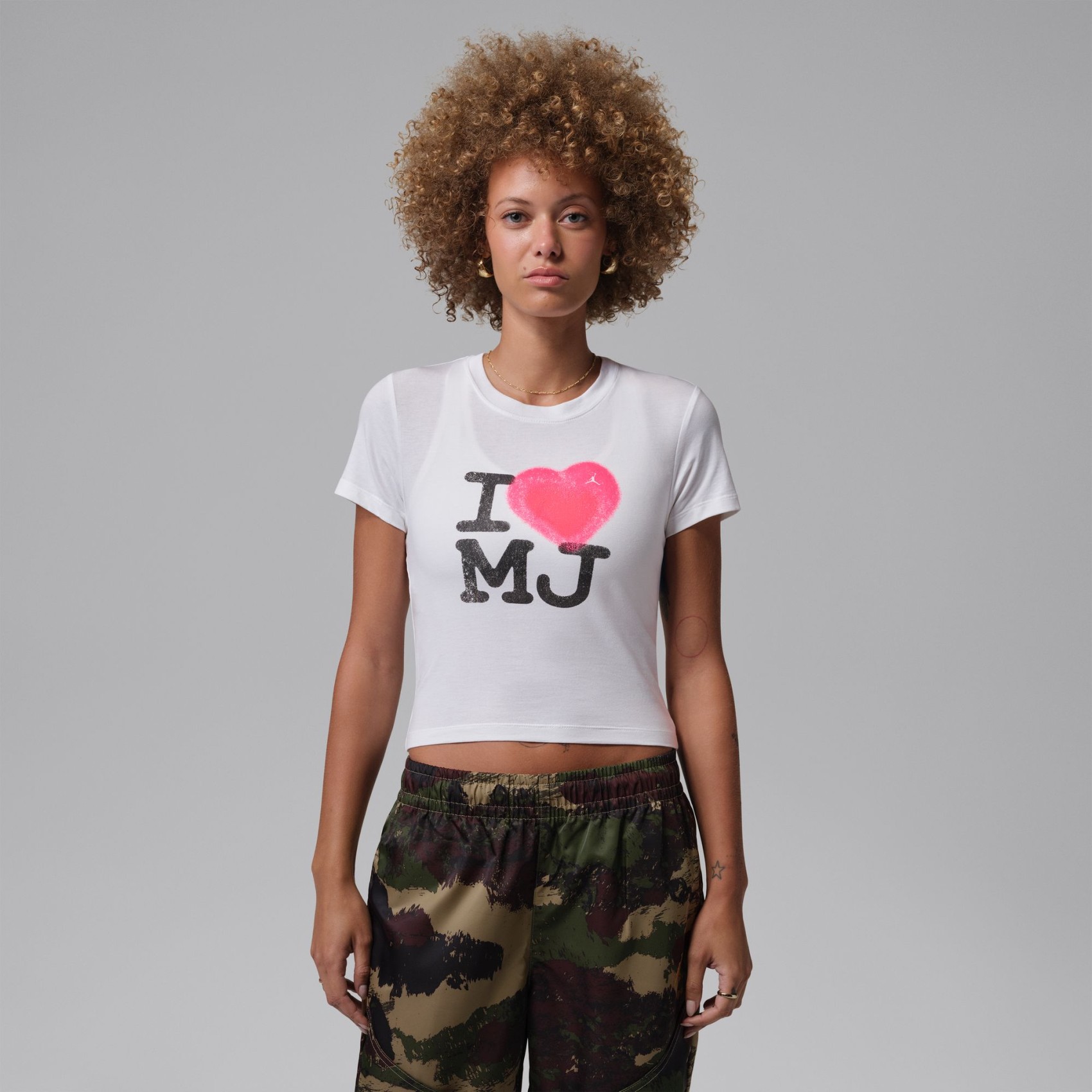 Jordan Flight Ss Tmid Gfx Tee Kadın Tişört