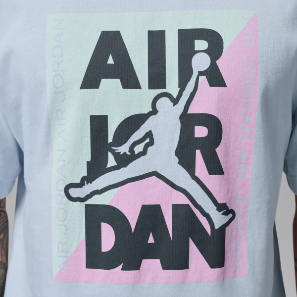 Nike Jordan Jumpman Gfx Ss Crew Erkek Mavi Tişört IF3112-472