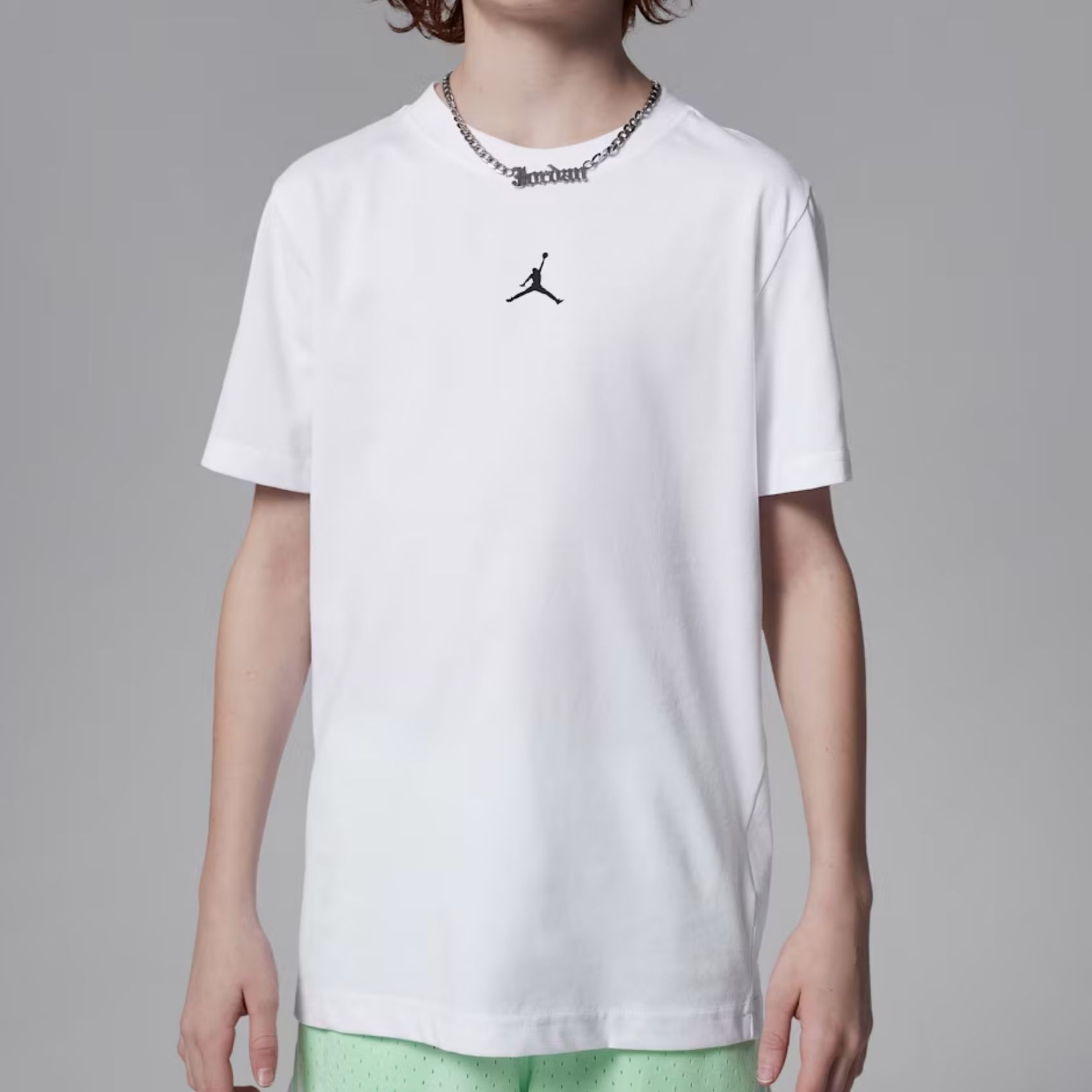 Jordan Sport Core Ss Tee Çocuk Beyaz Tişört