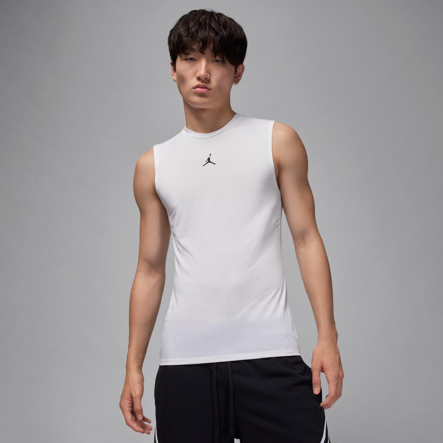Jordan Sport Dri-FIT SL Top Erkek Beyaz Atlet
