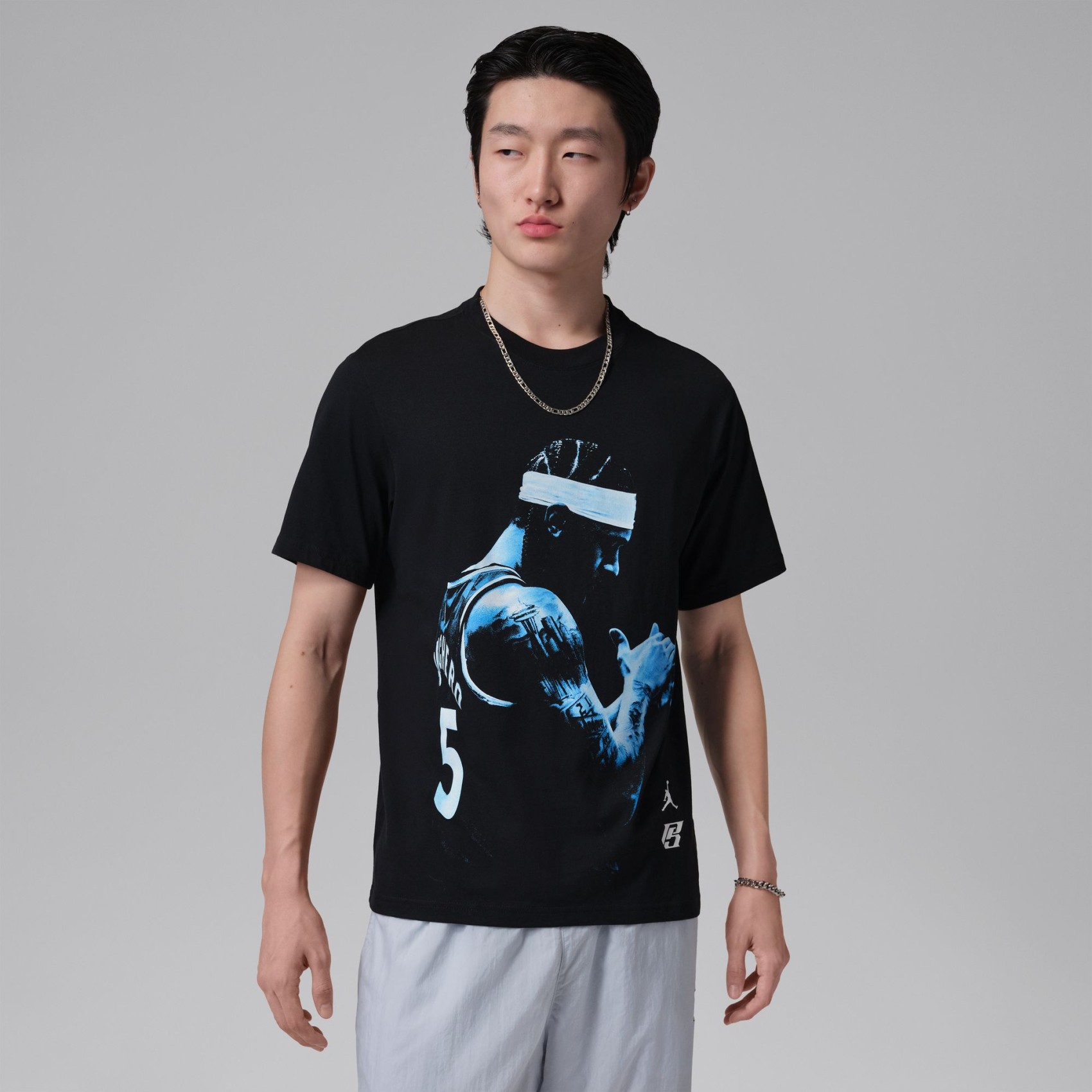 Jordan Sport Ss Gfx Tee Pb Erkek Siyah Tişört