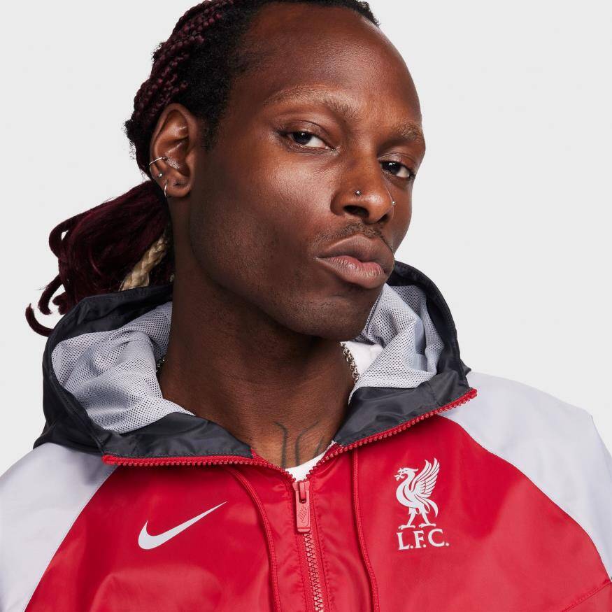 Nike Liverpool FC NSW Hooded Jacket Erkek Ceket FV0104-687