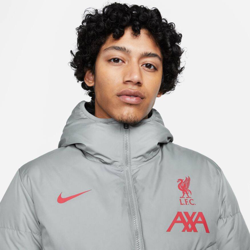 NIKE Liverpool FC Storm Fit Strike Dri Fit Jacket Erkek Sweatshirt GU9744