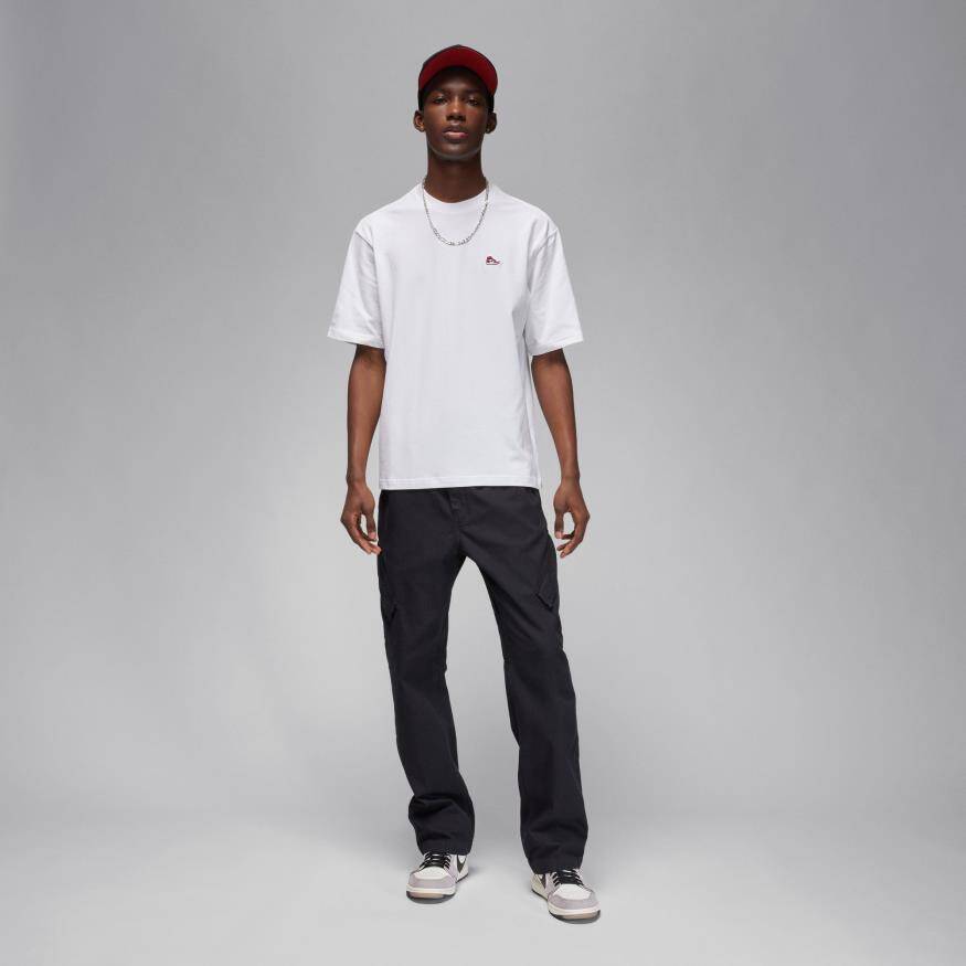 MJ Brand Sneaker Patch Ss Crew Erkek Tişört