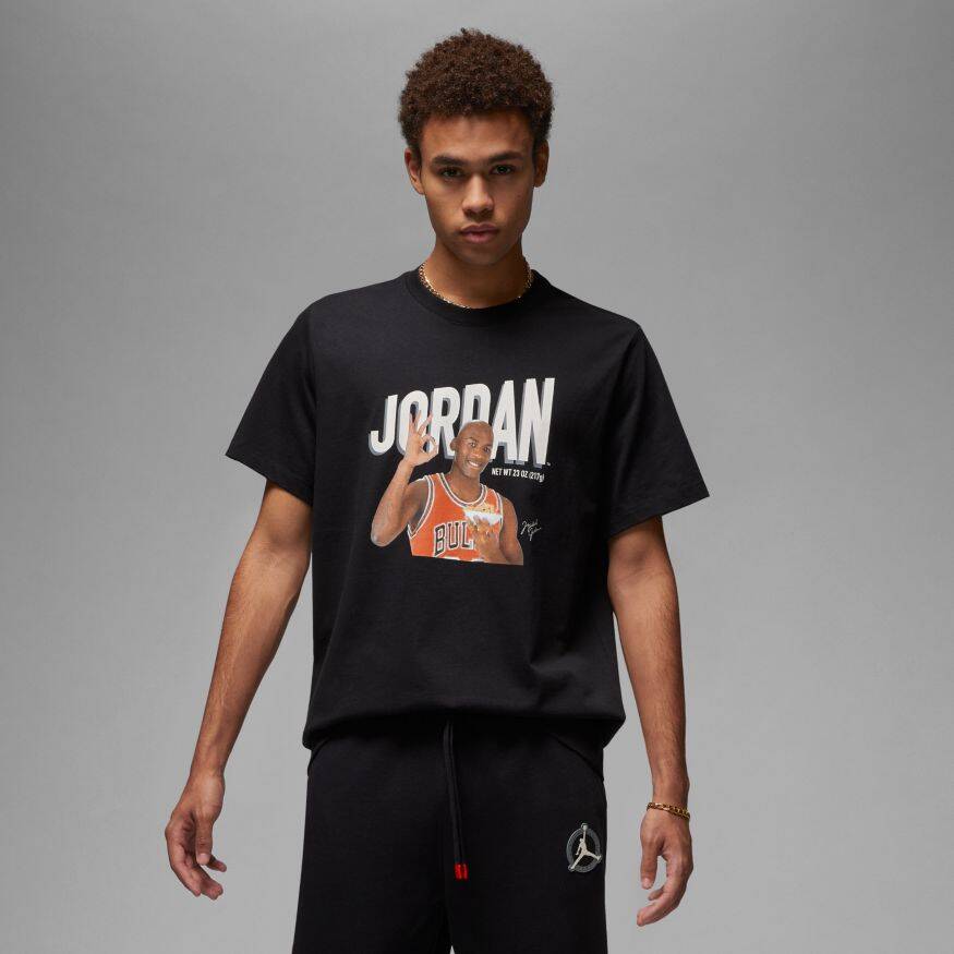JORDAN MJ Flight Mvp Photo Crew Erkek Tişört