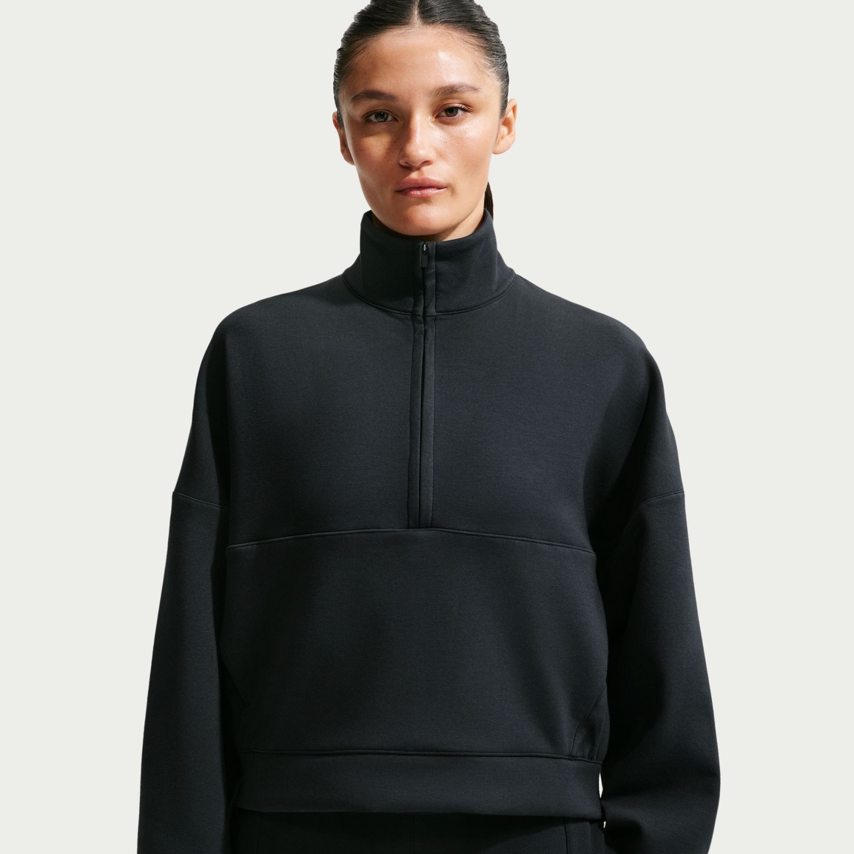 24.7 ImpossiblySoft Dri-FIT HZ Kadın Siyah Sweatshirt
