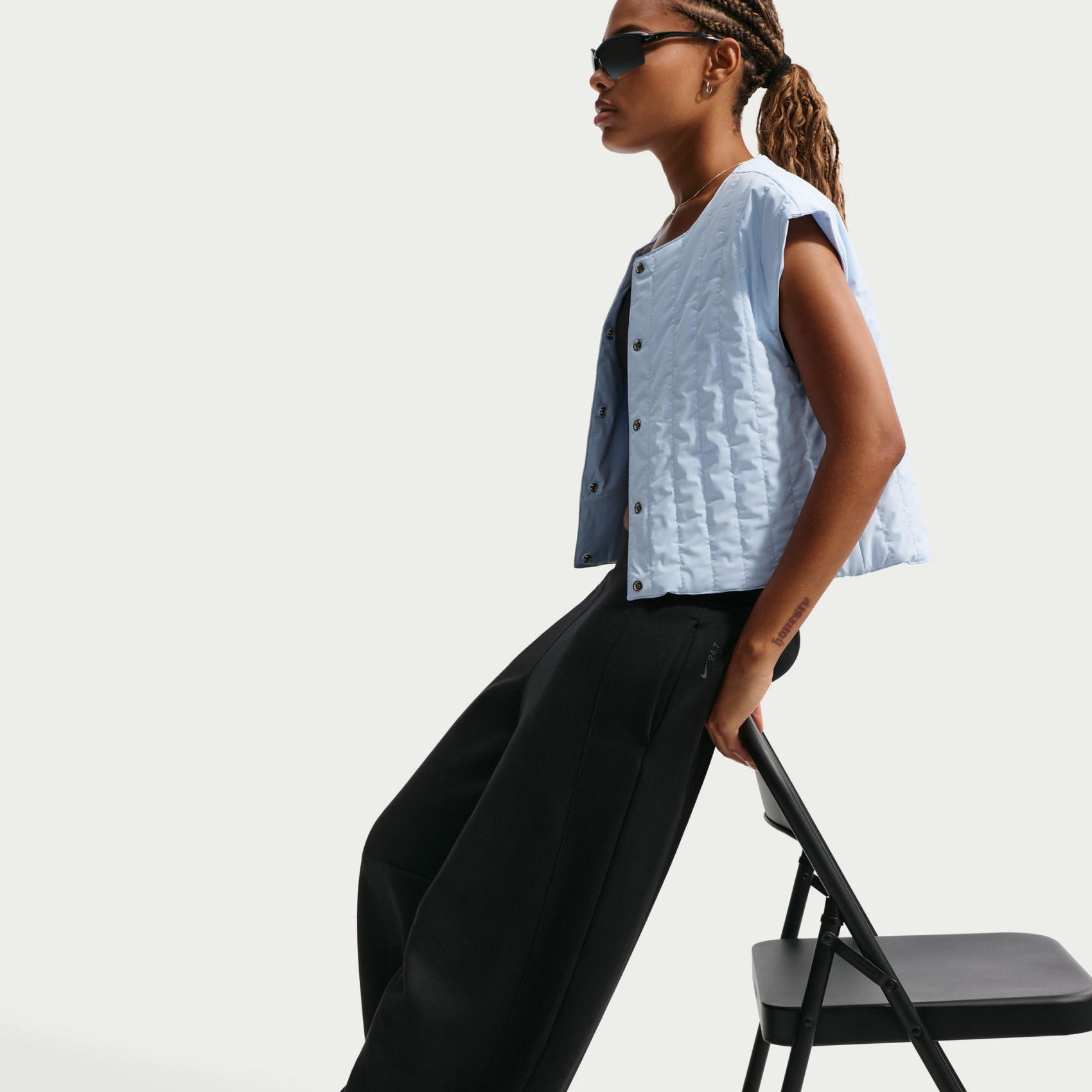 24.7 ImpossiblySoft Dri-FIT Is Wide Leg Pant Kadın Eşofman Altı