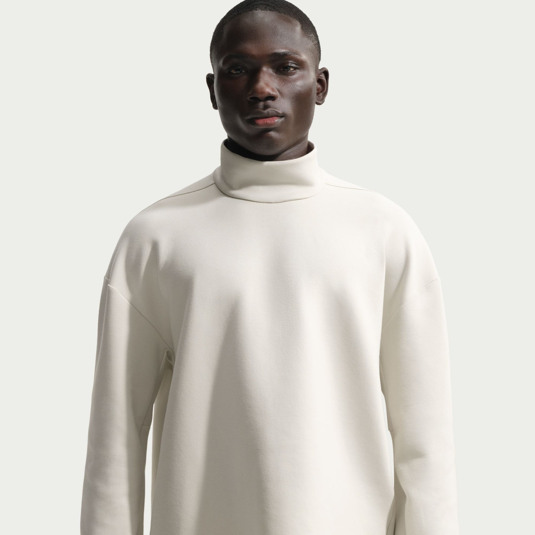 24.7 ImpossiblySoft Dri-FIT Mock Neck Erkek Sweatshirt