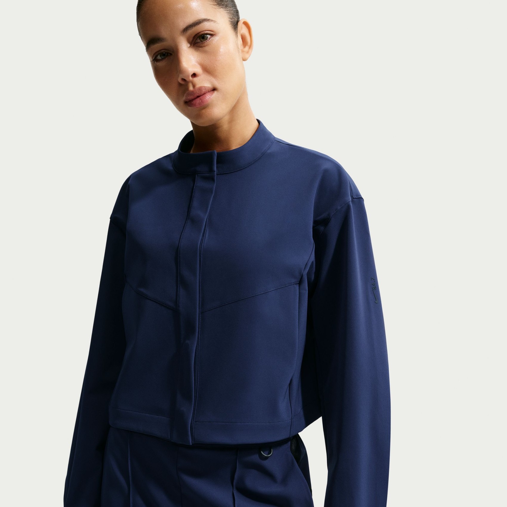 24.7 ImpossiblySoft Dri-FIT Woven Crop Jacket Kadın Ceket