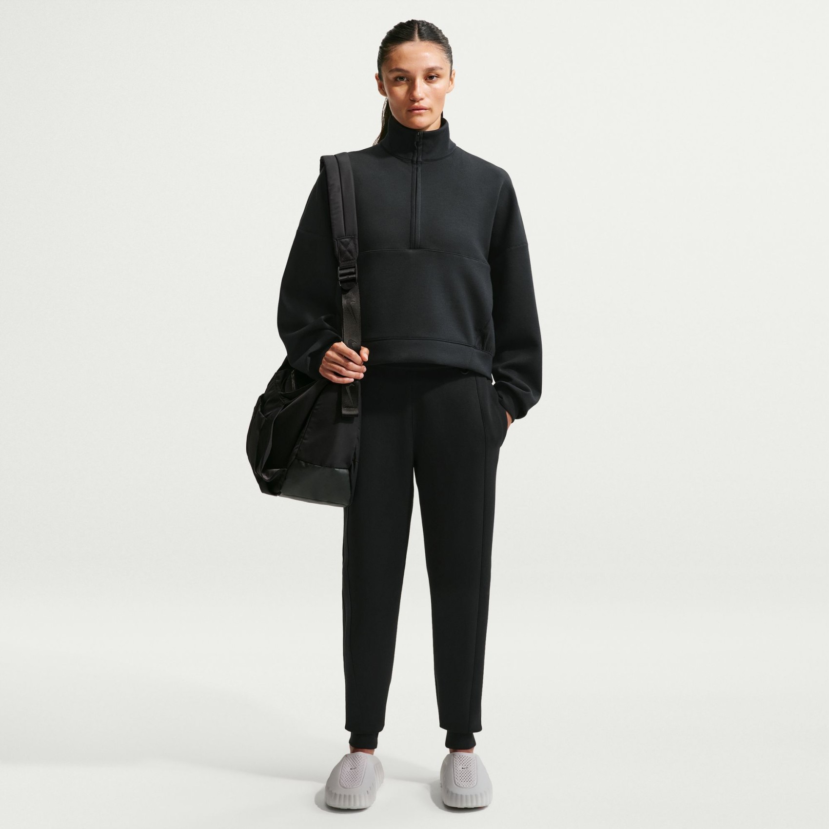 24.7 PerfectStretch Dri-FIT MR Jogger Kadın Siyah Eşofman Altı