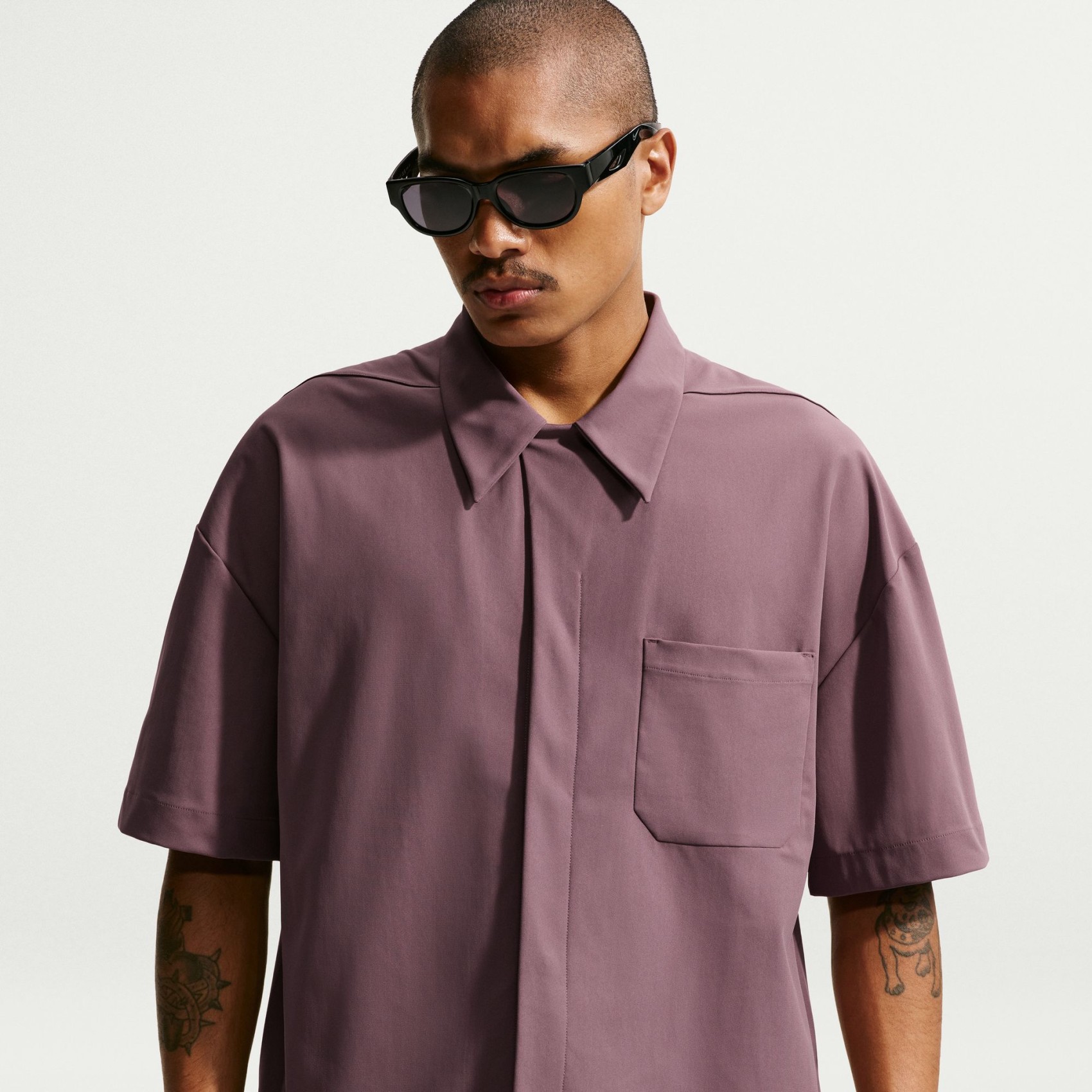 24.7 PerfectStretch UV Button-Up Ss Shirt Erkek Gömlek