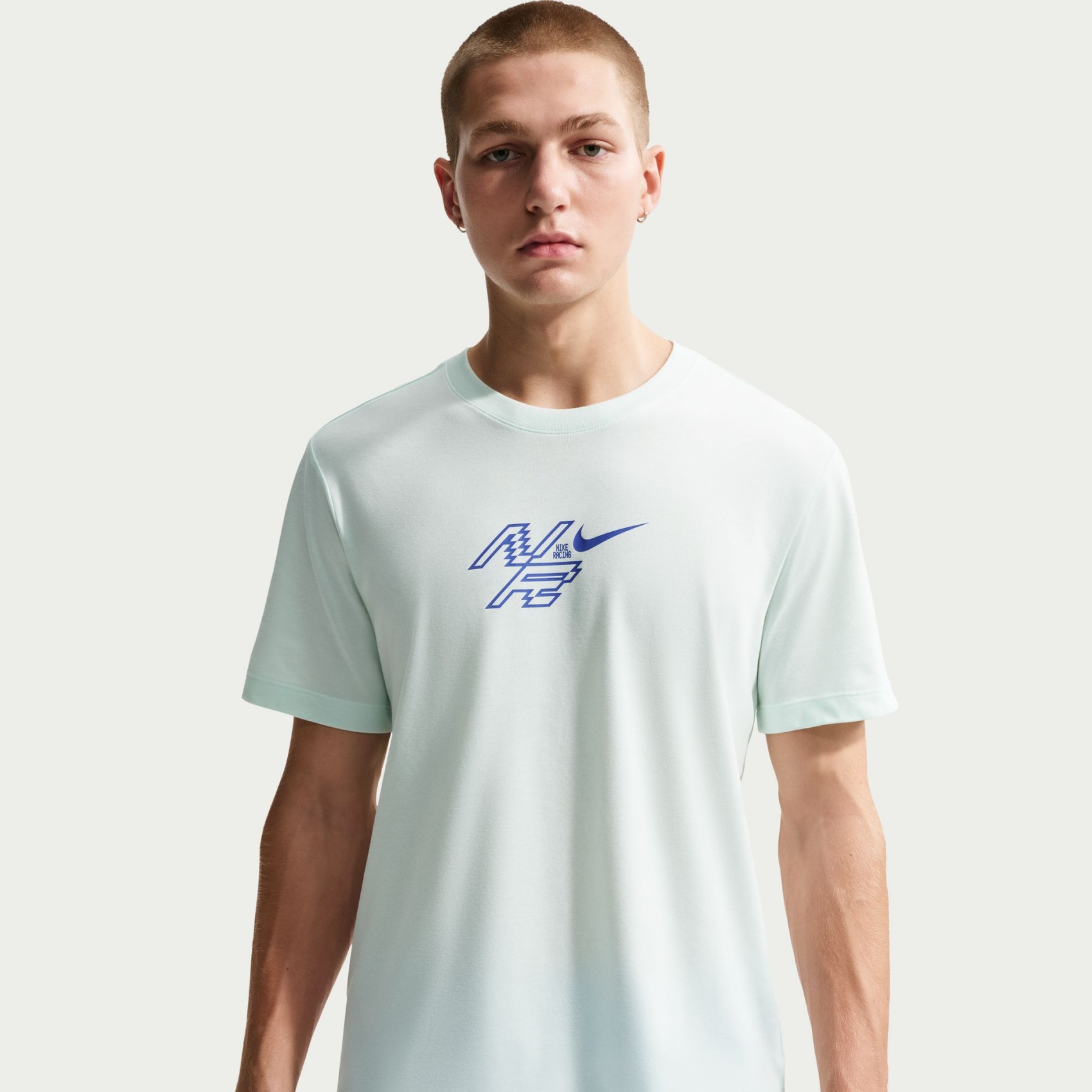 AeroSwift Dri-FIT Gfx Tee Erkek Yeşil Tişört