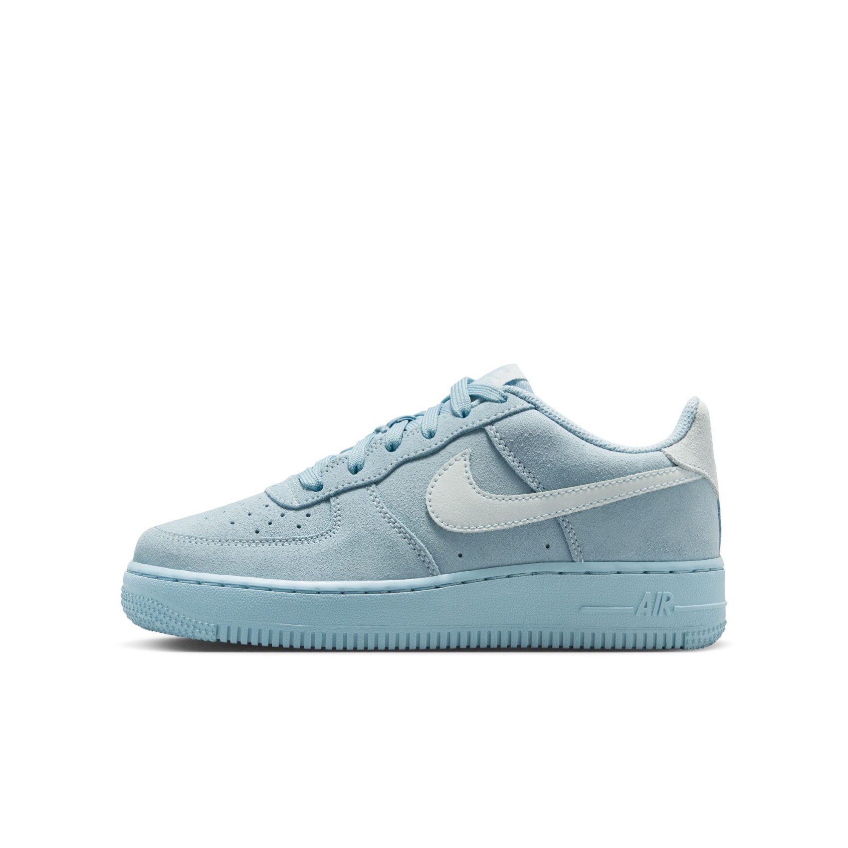 Air Force 1 Lv8 1 Gs Mavi Sneaker Ayakkabı