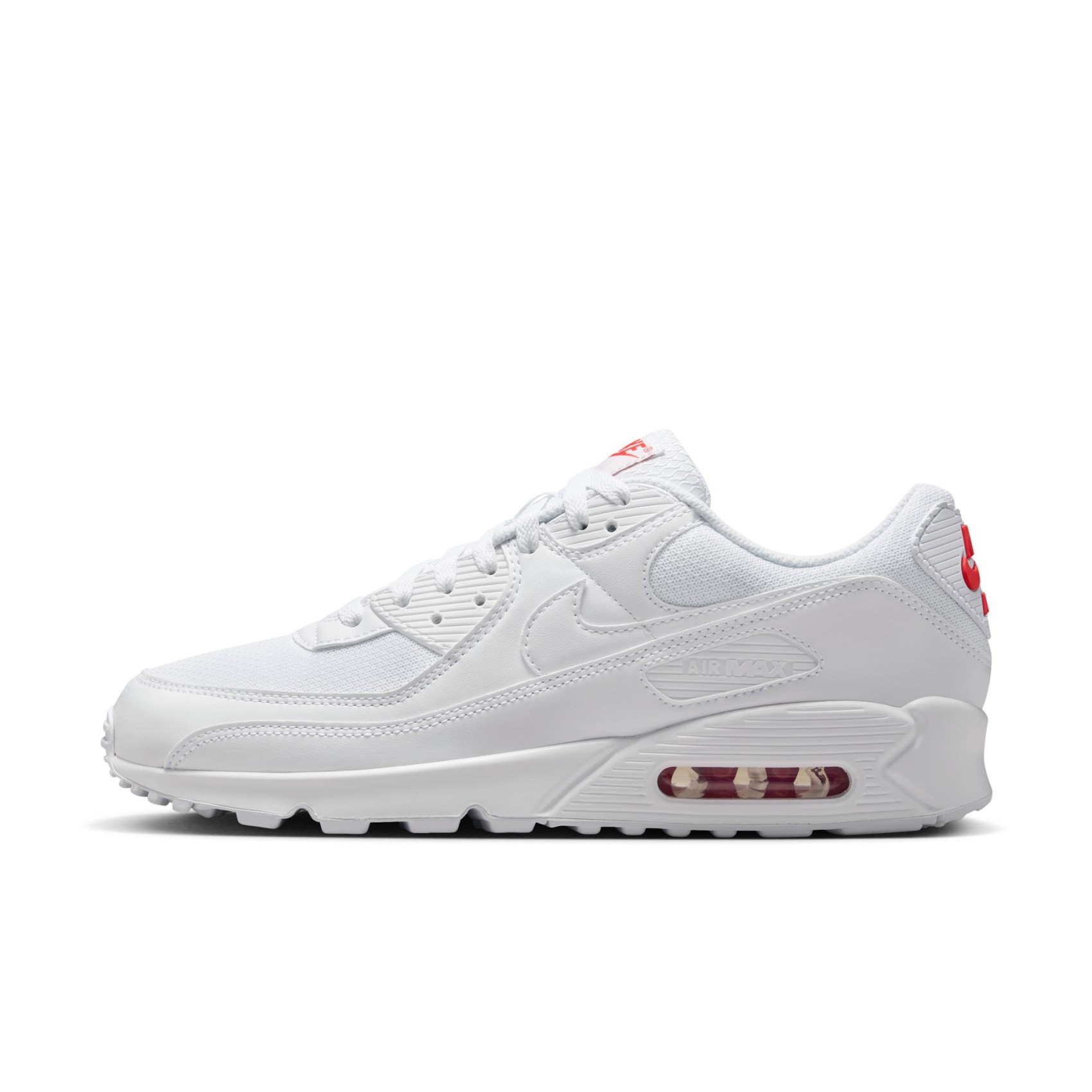 Air Max 90 Erkek Beyaz Sneaker Ayakkabı