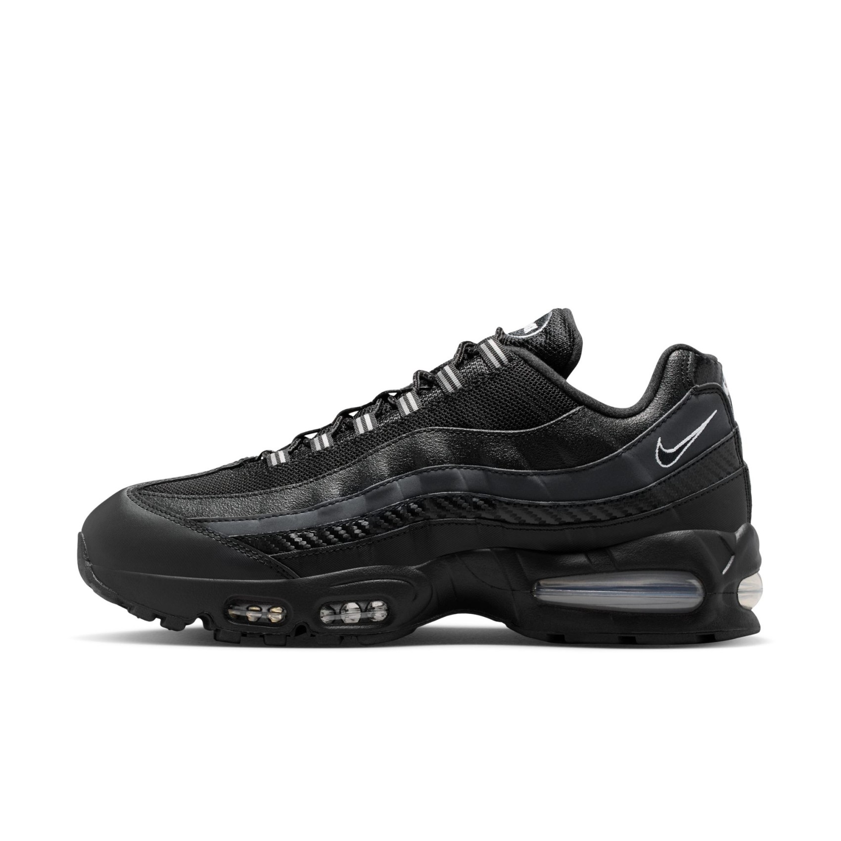 Air Max 95 Big Bubble Erkek Siyah Sneaker Ayakkabı