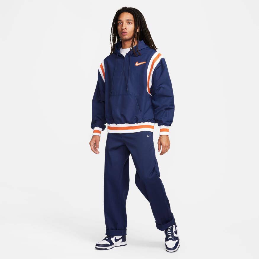 Nike air sales woven half zip