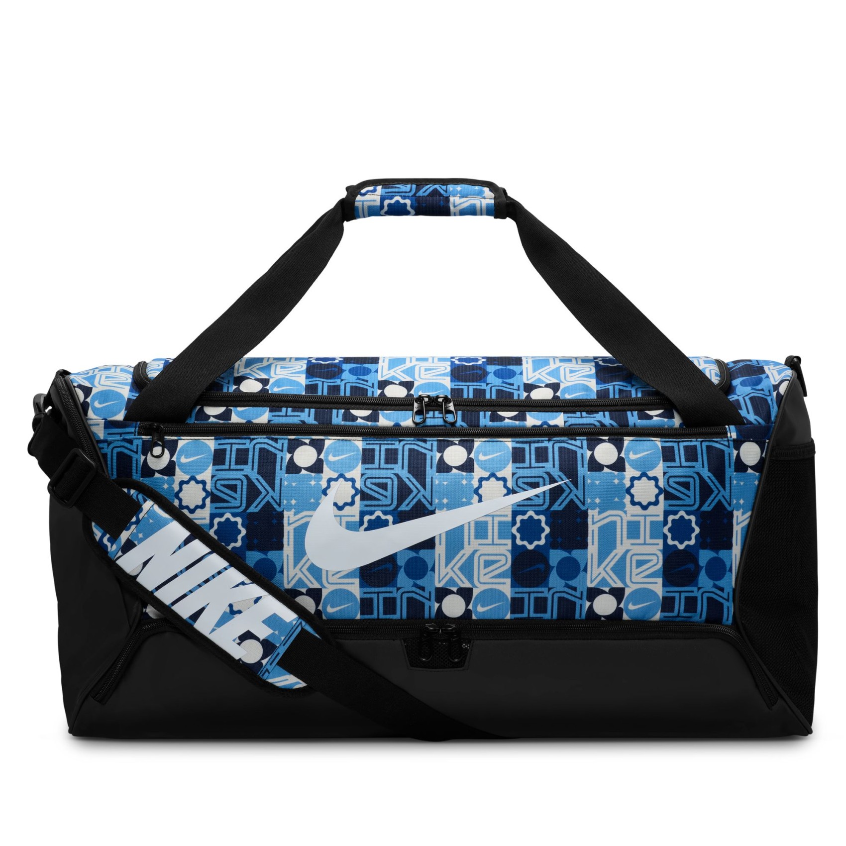 Brasilia M Duffel 9.5 Aop Mavi Spor Çantası