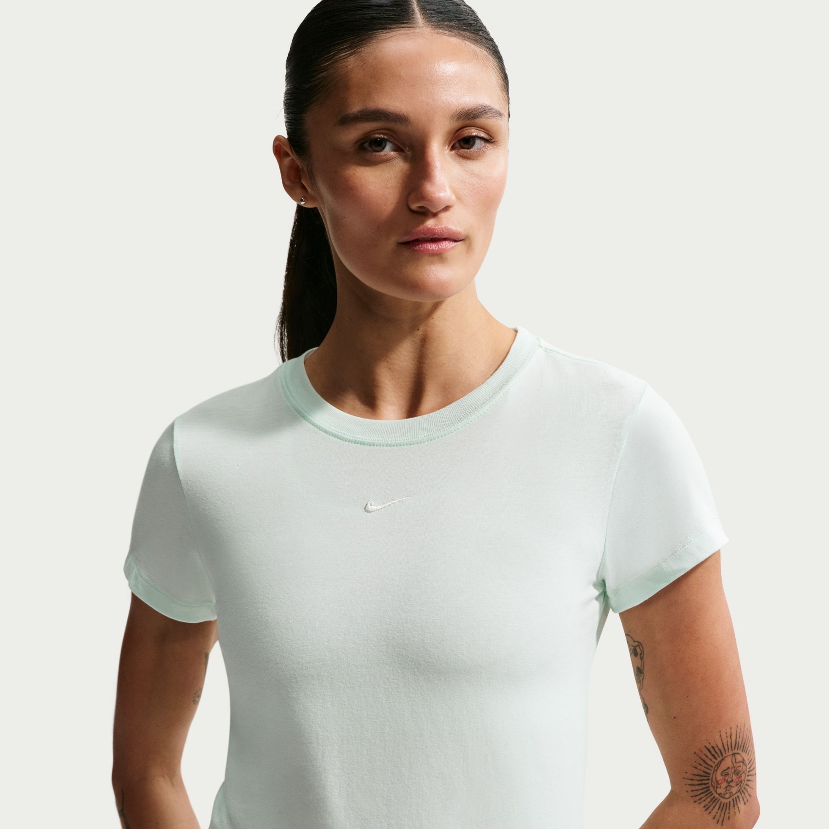 Chill Knit Md Crop Kadın Tişört
